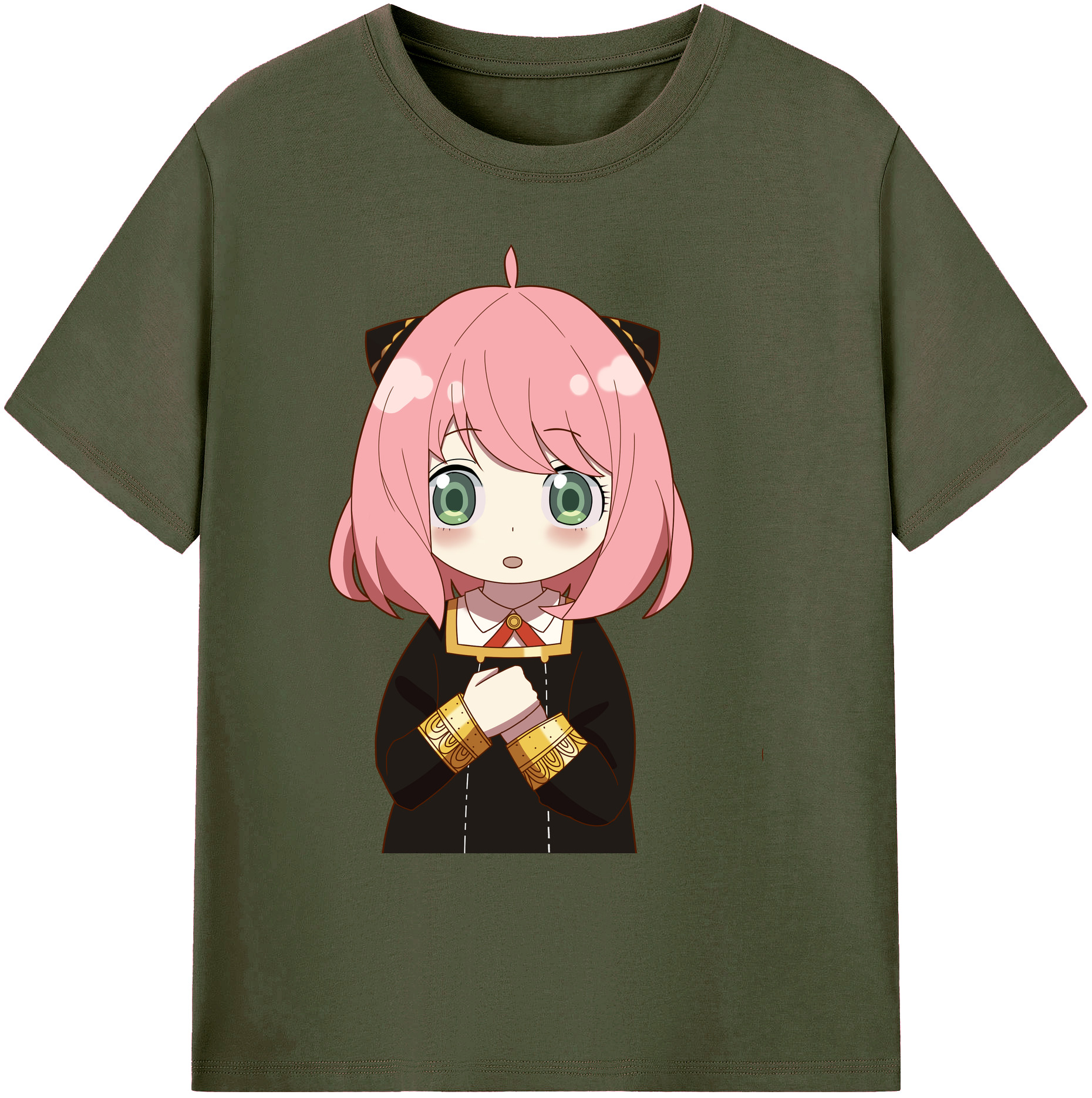 （画像用） SPY×FAMILY间谍家家酒 綿100％ メンズ半袖Tシャツ｜肌触りやわらか＆通気性